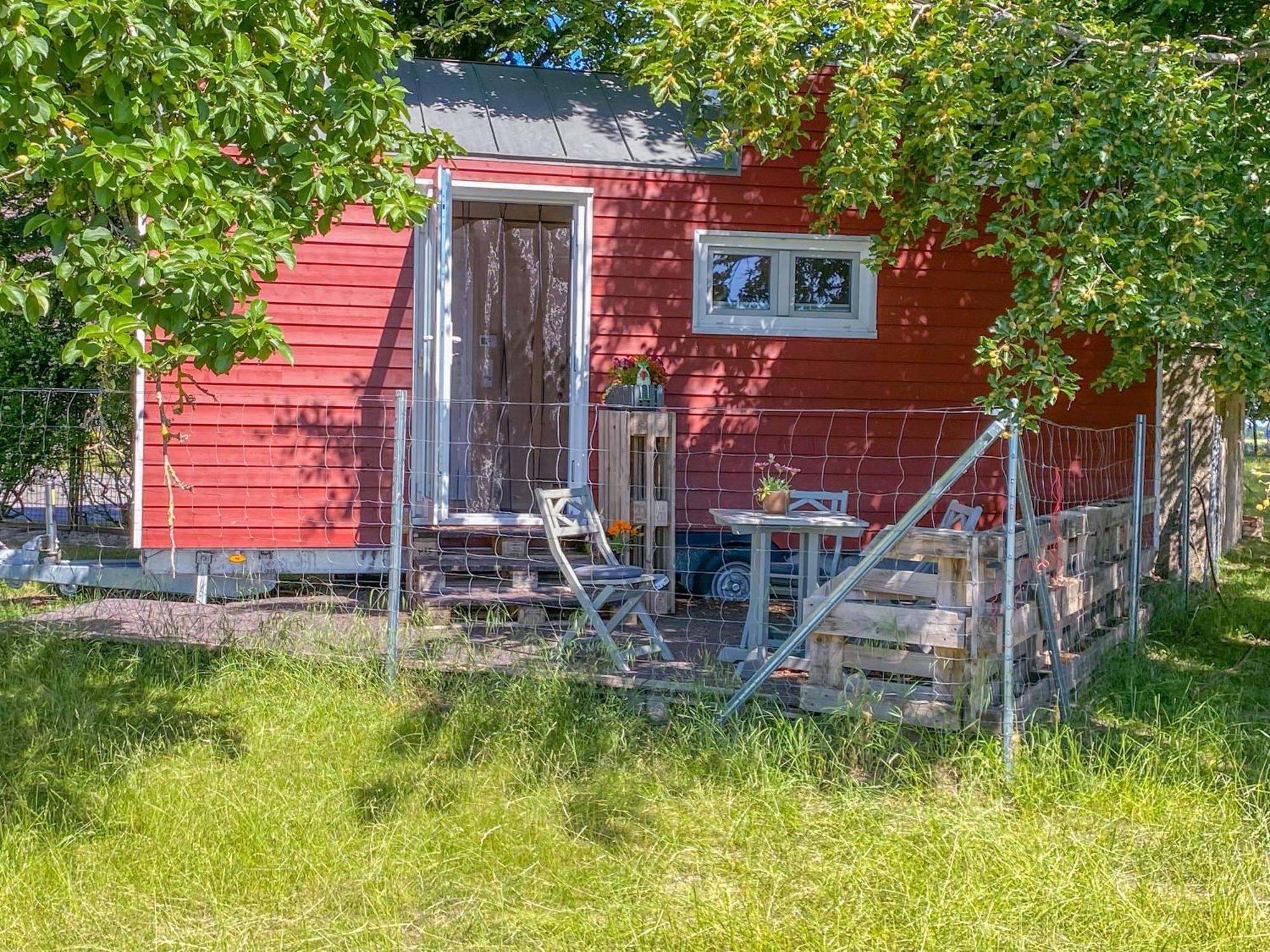 Tiny House Auf Der Alpaka Farm Rubkow Exterior foto